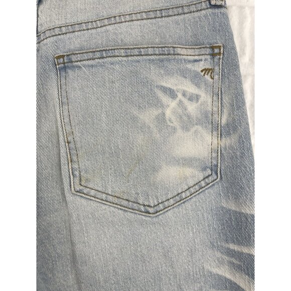 Madewell Jeans Size 27 The Perfect Vintage Jean in Tonal Tie Dye Edition Bleach - Picture 8 of 13